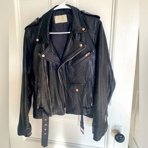 Deadwood leather jacket